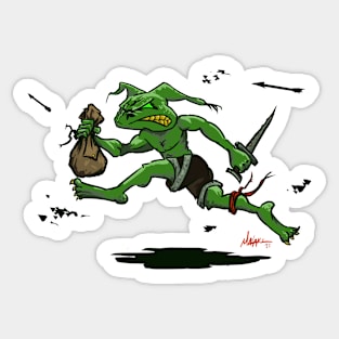 Run, Gobbo, Run! Sticker